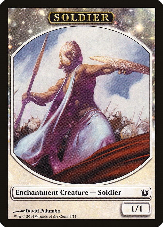Image for Soldier Token (3) (BNG) - Magic: The Gathering