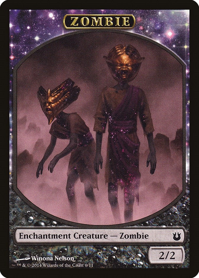 Image for Zombie Token (6) (BNG) - Magic: The Gathering