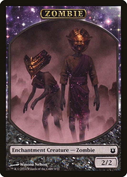 Image for Zombie Token (6) (BNG) - Magic: The Gathering