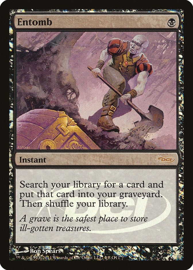 Image for Entomb (4) (JDG) - Magic: The Gathering