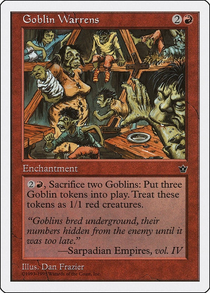 Image for Goblin Warrens (ATH) - Magic: The Gathering