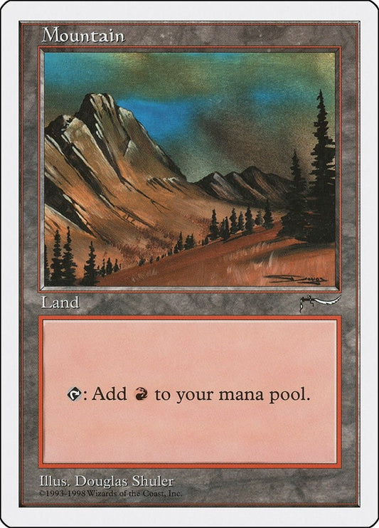 Image for Mountain (Arabian Nights) (ATH) - Magic: The Gathering