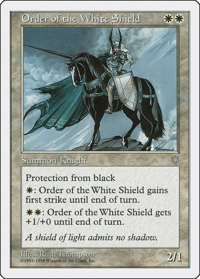 Image for Order of the White Shield (ATH) - Magic: The Gathering