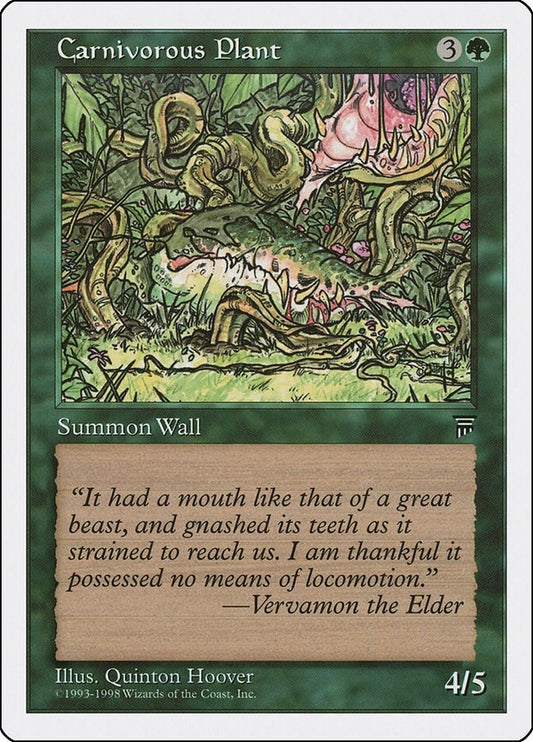 Image for Carnivorous Plant (ATH) - Magic: The Gathering