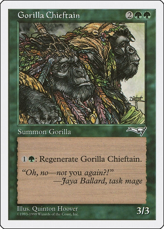Image for Gorilla Chieftain (ATH) - Magic: The Gathering