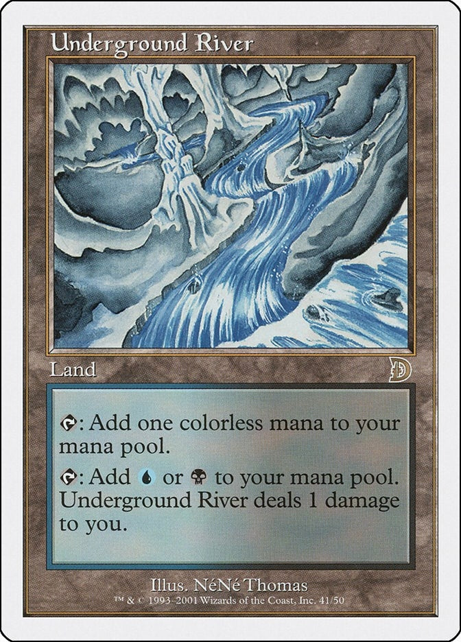 Image for Underground River (41) (DKM) - Magic: The Gathering