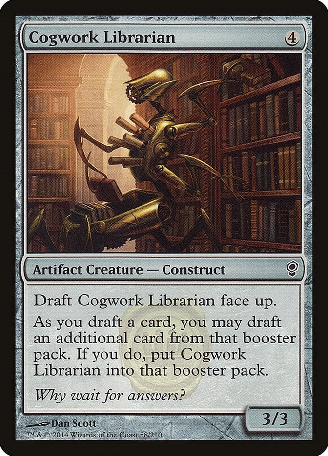 Image for Cogwork Librarian (58) (CNS) - Magic: The Gathering