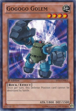 Gogogo Golem (Starfoil) (SP14-EN001) (SP14)