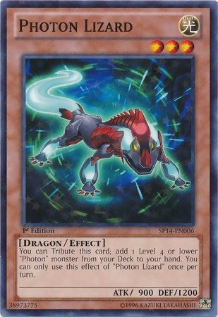 Photon Lizard (Starfoil) (SP14-EN006) (SP14)