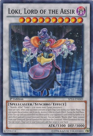 Loki, Lord of the Aesir (Starfoil) (SP14-EN049) (SP14)