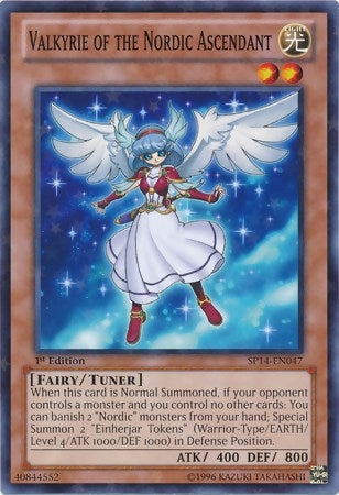 Valkyrie of the Nordic Ascendant (Starfoil) (SP14-EN047) (SP14)