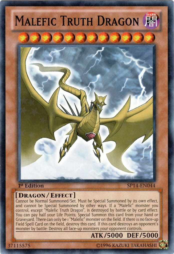 Malefic Truth Dragon (Starfoil) (SP14-EN044) (SP14)