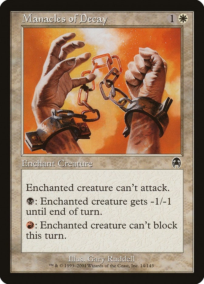 Manacles of Decay (14) (APC)