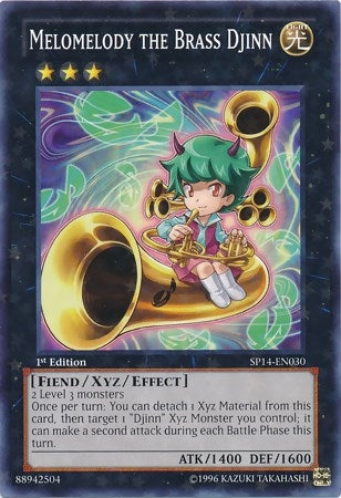 Melomelody the Brass Djinn (Starfoil) (SP14-EN030) (SP14)