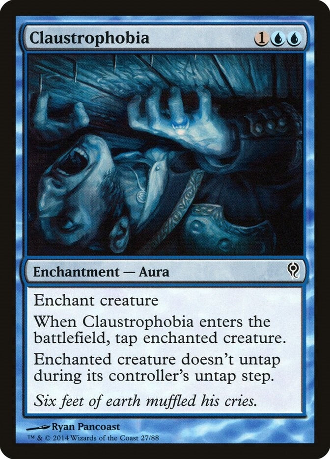 Image for Claustrophobia (27) (DDM) - Magic: The Gathering