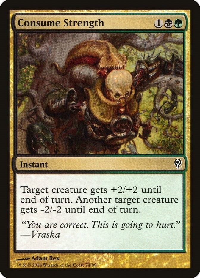 Image for Consume Strength (74) (DDM) - Magic: The Gathering