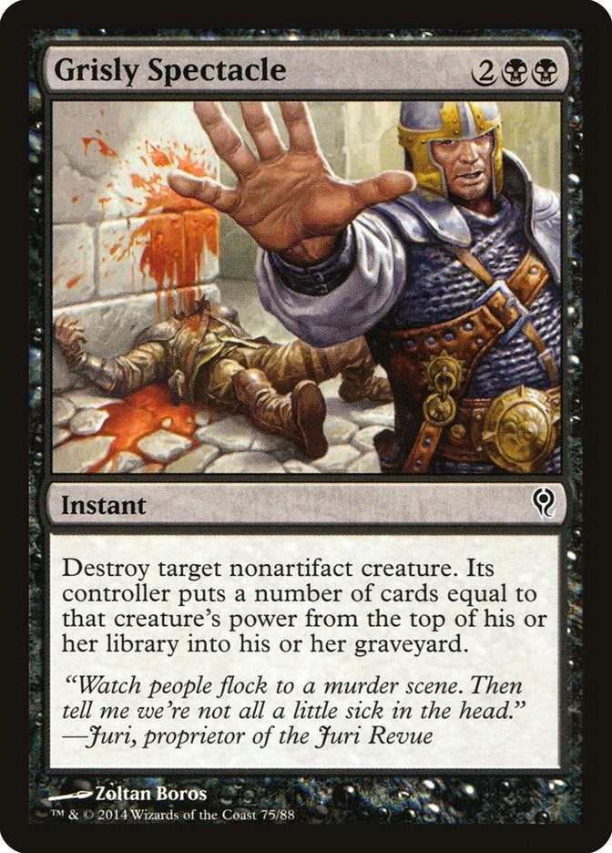 Image for Grisly Spectacle (75) (DDM) - Magic: The Gathering