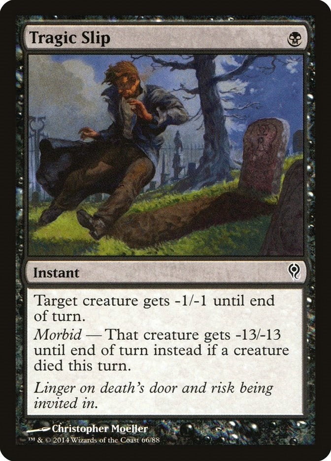 Image for Tragic Slip (66) (DDM) - Magic: The Gathering