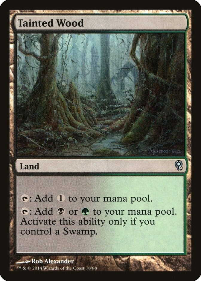 Image for Tainted Wood (78) (DDM) - Magic: The Gathering