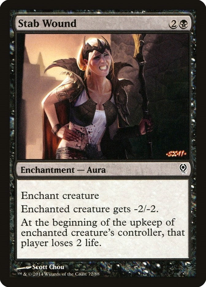 Image for Stab Wound (72) (DDM) - Magic: The Gathering