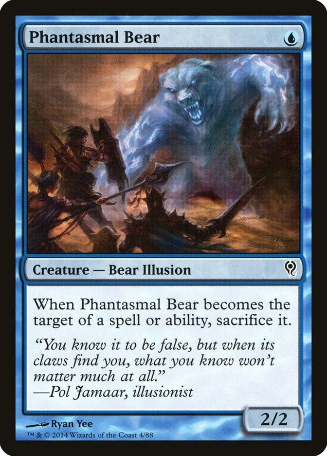 Image for Phantasmal Bear (4) (DDM) - Magic: The Gathering