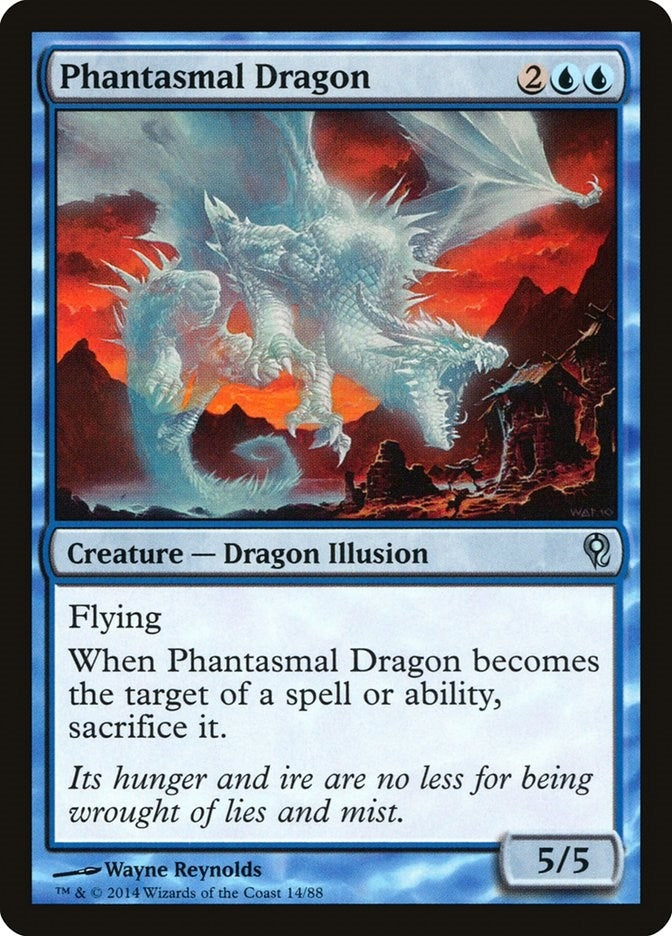 Image for Phantasmal Dragon (14) (DDM) - Magic: The Gathering