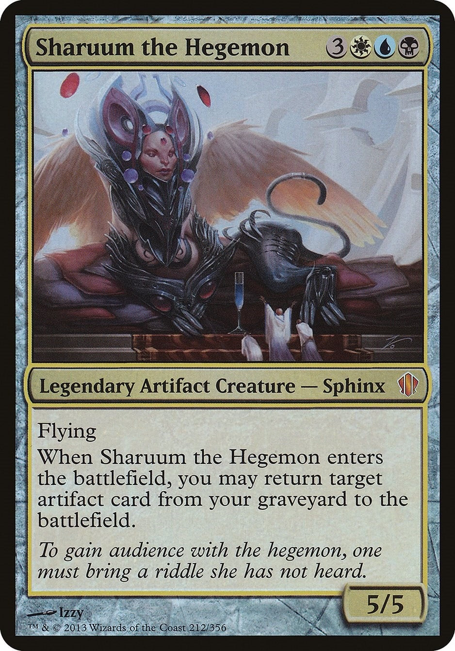 Image for Sharuum the Hegemon (Commander 2013) (212) (OVER) - Magic: The Gathering