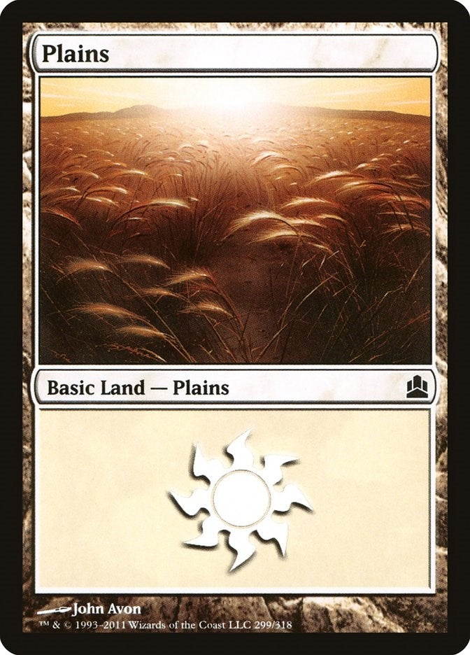 Image for Plains (299) (299) (CMD) - Magic: The Gathering