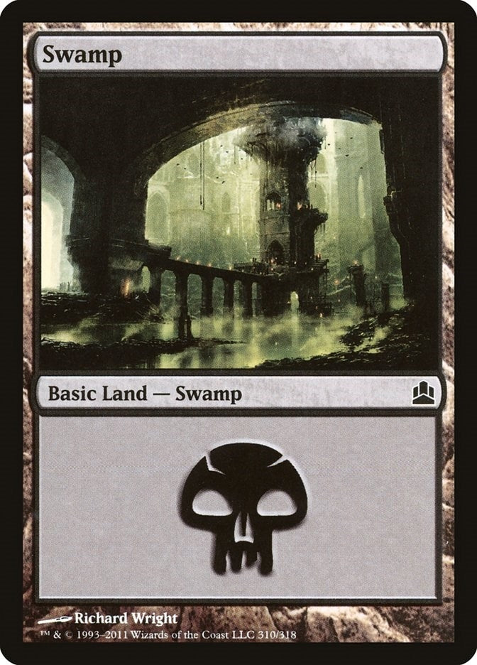 Image for Swamp (310) (310) (CMD) - Magic: The Gathering