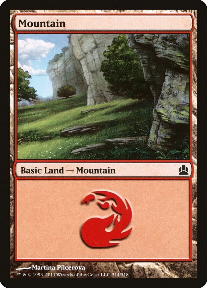 Image for Mountain (314) (314) (CMD) - Magic: The Gathering