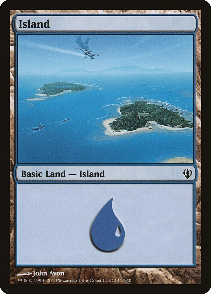 Image for Island (141) (141) (ARC) - Magic: The Gathering