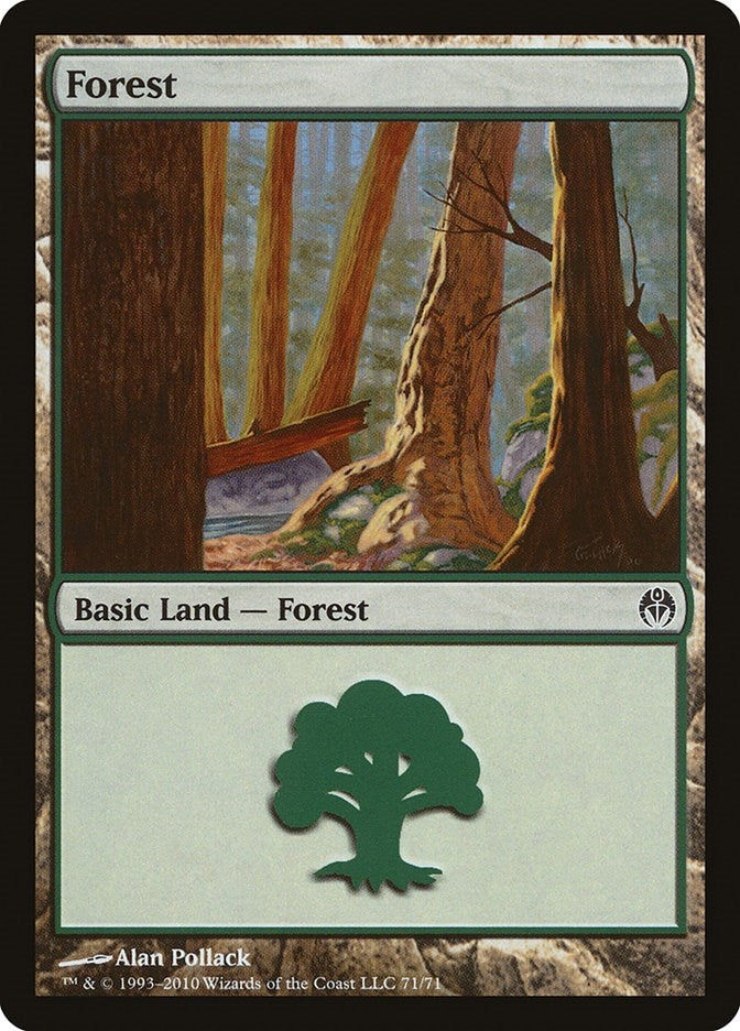 Image for Forest (71) (71) (DDE) - Magic: The Gathering