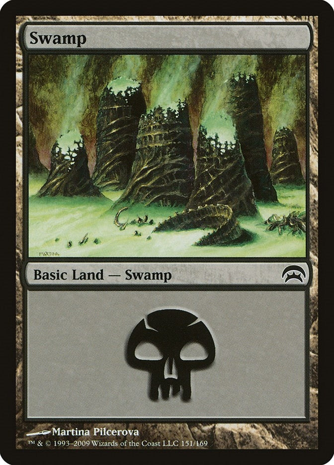Image for Swamp (151) (151) (HOP) - Magic: The Gathering