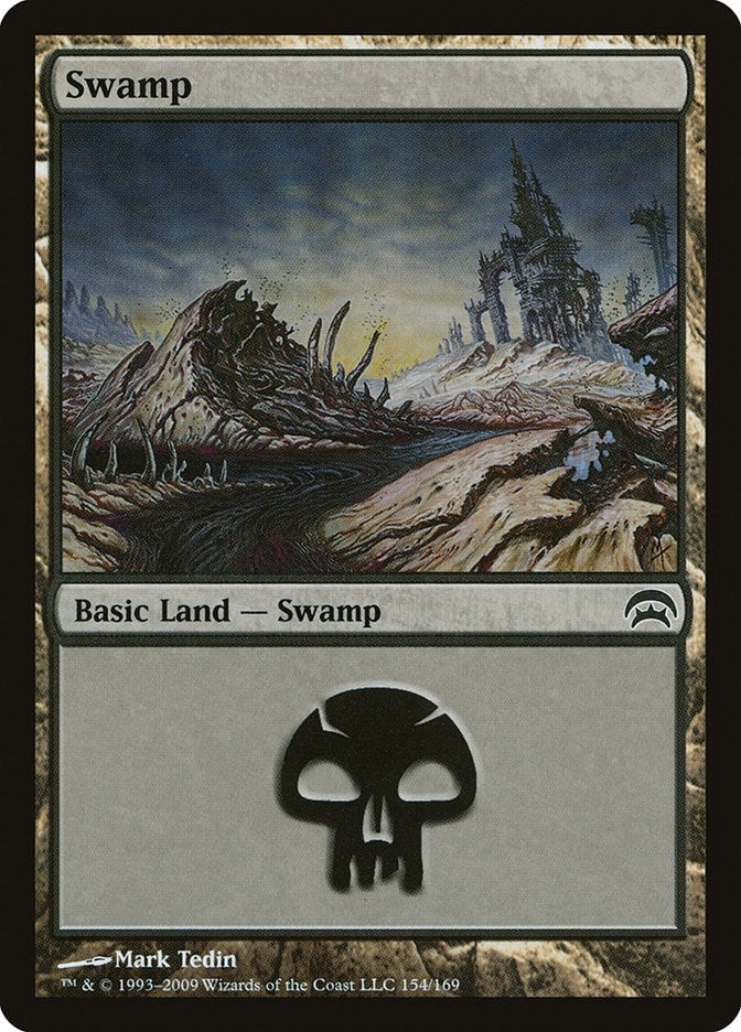Image for Swamp (154) (154) (HOP) - Magic: The Gathering