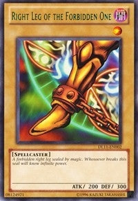 Right Leg of the Forbidden One (Green) (DL11-EN002) (DL)