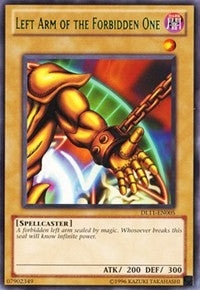 Left Arm of the Forbidden One (Green) (DL11-EN005) (DL)