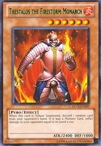 Thestalos the Firestorm Monarch (Green) (DL12-EN007) (DL)