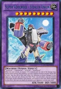 Super Vehicroid - Stealth Union (Blue) (DL12-EN011) (DL)
