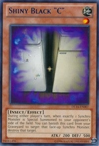 Shiny Black "C" (Blue) (DL14-EN007) (DL)
