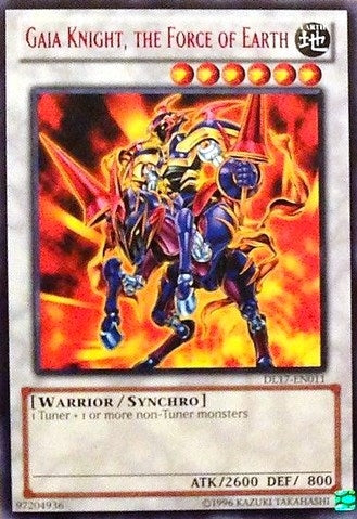Gaia Knight, the Force of Earth (Red) (DL17-EN011) (DL)