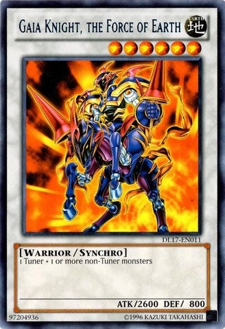Gaia Knight, the Force of Earth (Blue) (DL17-EN011) (DL)