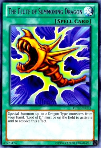 The Flute of Summoning Dragon (Purple) (DL17-EN013) (DL)