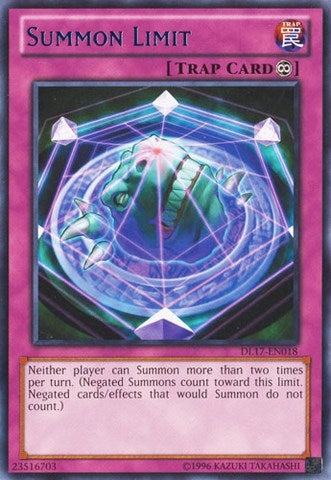 Summon Limit (Blue) (DL17-EN018) (DL)