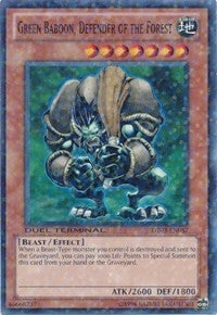 Green Baboon, Defender of the Forest (DT03-EN057) (DT03)