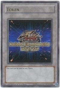 Yu-Gi-Oh 5D's 2009 National Championship Token (TKN4-EN001) (TKN)