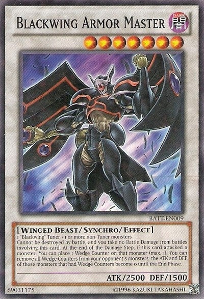 Blackwing Armor Master (Starfoil) (BATT-EN009) (BATT)