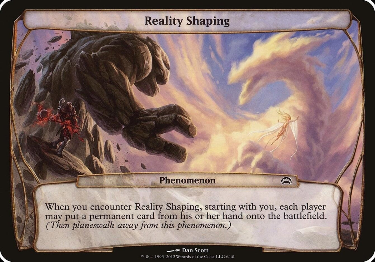 Image for Reality Shaping (Planechase 2012) (6) (OVER) - Magic: The Gathering