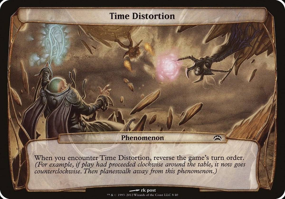 Image for Time Distortion (Planechase 2012) (8) (OVER) - Magic: The Gathering