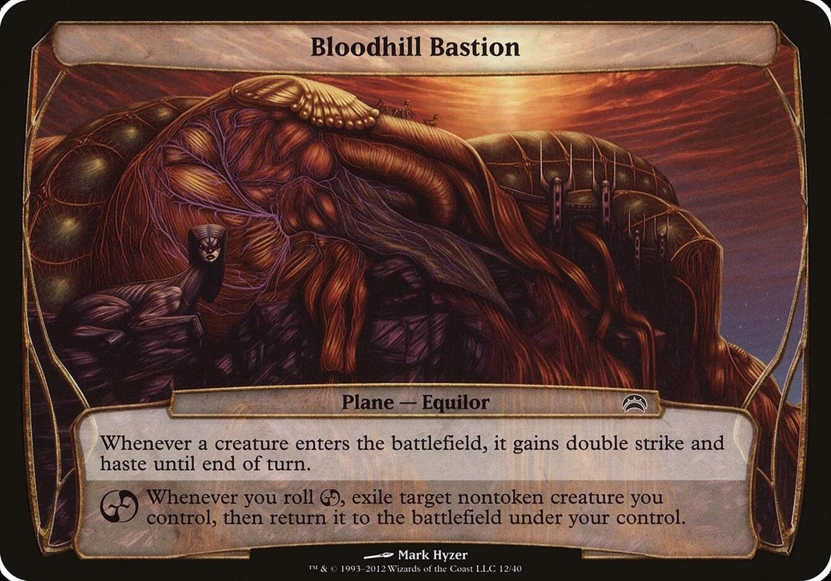 Image for Bloodhill Bastion (Planechase 2012) (12) (OVER) - Magic: The Gathering
