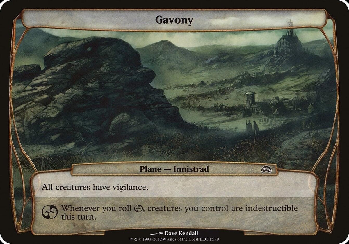 Image for Gavony (Planechase 2012) (15) (OVER) - Magic: The Gathering